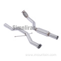 304 Stainless Steel exhaust for AUDI B8 A4